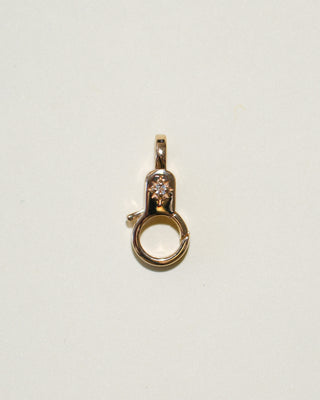 Sky Blue Topaz Estrella Mini Lobby in Yellow 14k Gold