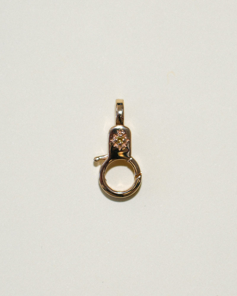 Yellow Diamond Estrella Mini Lobby in Yellow 14k Gold