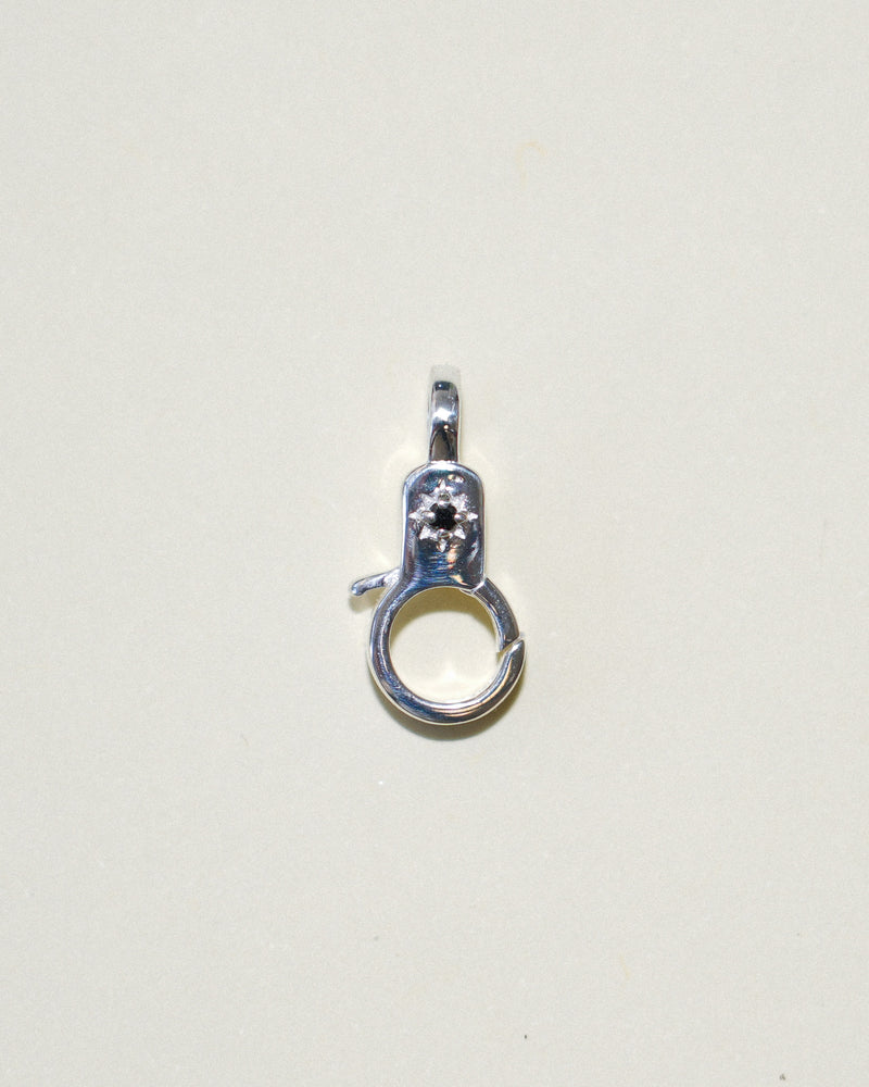 Black Diamond Estrella Mini Lobby in Sterling Silver