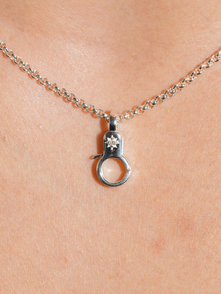 Diamond Estrella Mini Lobby in Sterling Silver