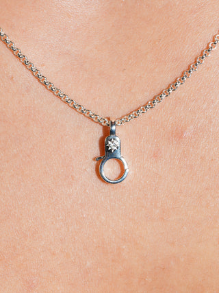 Sky Blue Topaz Estrella Mini Lobby in Sterling Silver