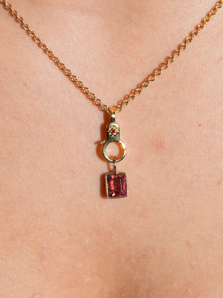 Garnet Estrella Mini Lobby in Vermeil