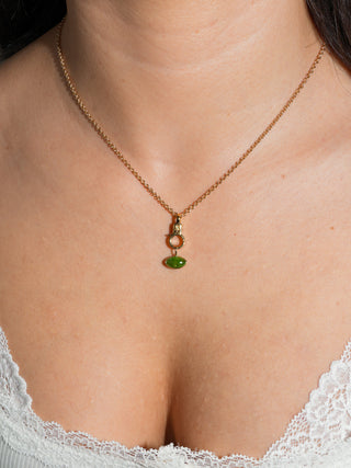 Peridot Estrella Mini Lobby in Vermeil
