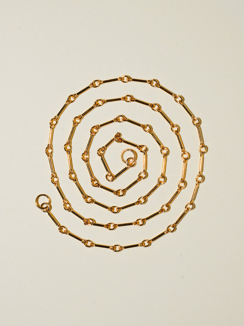 Open Ended Equinox Necklace in 14k Gold Filled