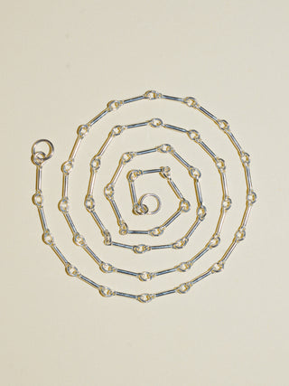 Open Ended Equinox Necklace in Sterling Silver