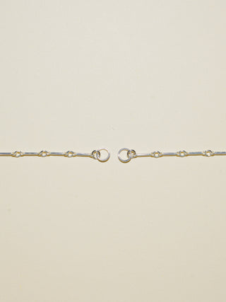 Open Ended Equinox Necklace in Sterling Silver