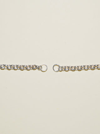 Open Ended Gemini Necklace in Sterling Silver