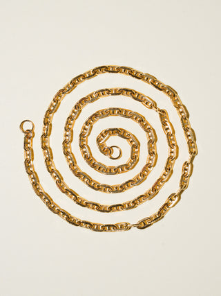 Open Ended Helm Necklace in 14k Gold Filled