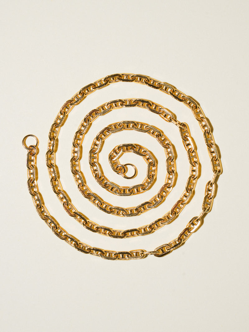 Open Ended Helm Necklace in 14k Gold Filled