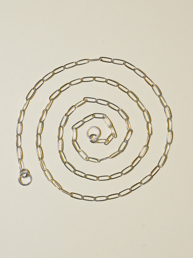 Open Ended Juntos Necklace in Sterling Silver