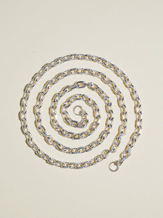 Open Ended Monty Necklace in Sterling Silver