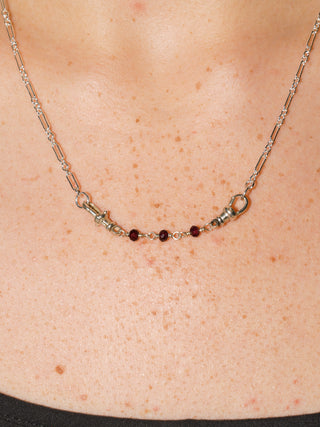 Open Ended Solstice Necklace in Sterling Silver