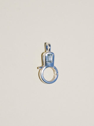 The Lobby Clasp in Sterling Silver