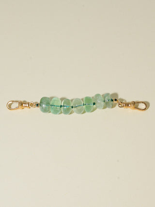 Zenith Fluorite Connector in Yellow 14k Gold