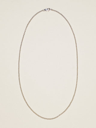 Sterling Silver Manu Necklace