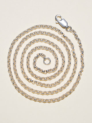 Sterling Silver Manu Necklace