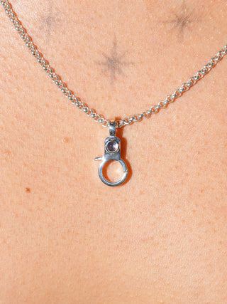 Tanzanite Mini Jelly Lobby Clasp in Sterling Silver