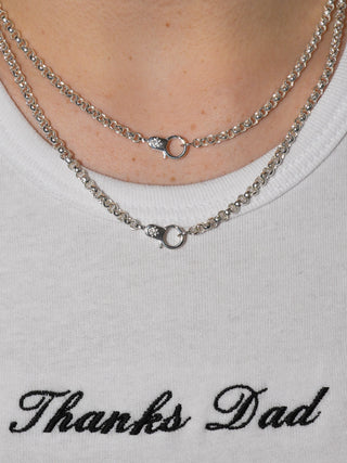 White Diamond Estrella Mija Necklace